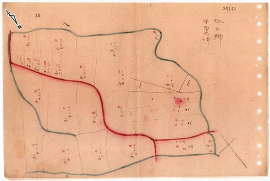 150年前のイオンタウン姶良周辺の地図